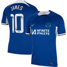 Nike Chelsea WSL Home Stadium Sponsored Shirt 2023-24 - Womens With James 10 printing