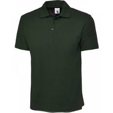 3XL - Unisex Polo Shirts Uneek UC124 Olympic Polo Shirt COLOUR: Bottle Green