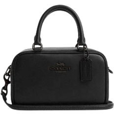 Coach Satchel Crossbody - Black Copper/Black