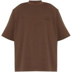 The Attico Brown Kilie T-Shirt 204 Dark Brown IT