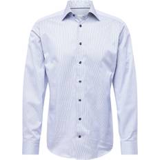 Etón Men's Micro-Stripe Signature Twill Dress Shirt BLUE