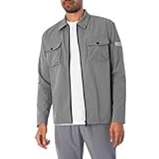 Capo Slim Chest Button Jacket Grey