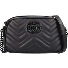 Gucci Marmont Small 2.0 Camera Bag - Black
