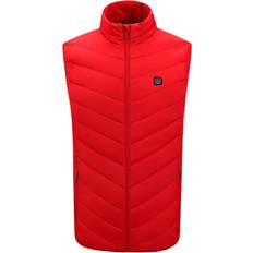 Men - Skiing Vests Beyamis Outdoor Heating Vest - Red