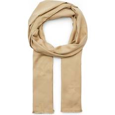 Calvin Klein Beige Scarfs Calvin Klein Halsduk Jeans Aop Graphic Stole K60K612326 Beige Beige Jeans