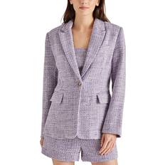 Steve Madden Harlow Tweed One Button Blazer