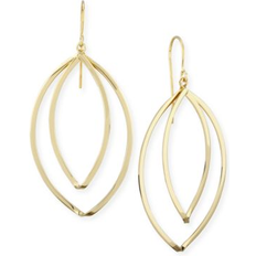 Bloomingdale's 14K Yellow Gold Double Twist Drop Earrings 100% Exclusive