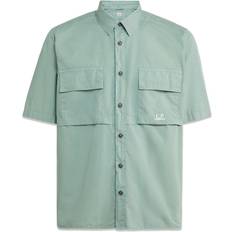 CP COMPANY M Shirts CP COMPANY Short Sleeve Shirt Green