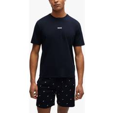 HUGO BOSS Blue - Men Sleepwear HUGO BOSS Relax Short Set, Dark Blue