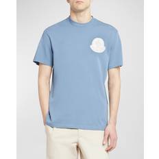 Moncler S T-shirts Moncler Men's Logo T-Shirt BLUE 2X-Large