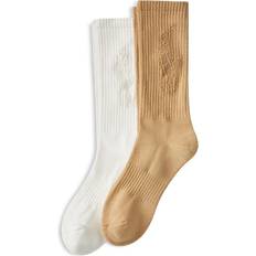 Polo Ralph Lauren Beige Socks Polo Ralph Lauren Tonal Player Crew Socks Pack Beige 10-13