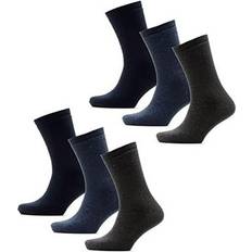 KAV Non-Slip Low Cut Ankle Thermal Sock Pack of Multi 7-11