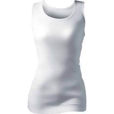 White - Women Base Layer Sets Heat Holders X-Large, White Ladies Cotton Thermal Underwear Sleeveless