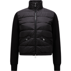 Moncler M Cardigans Moncler Padded Zip-Up Cardigan black