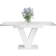 Impact Kitchen 120-160Cm V Leg 6 8 Dining Table