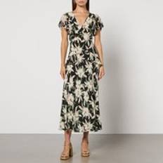 Rixo Lauriane Floral-Print Silk Maxi Dress