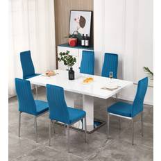 Furnizone UK Meridian 6-Seater Dining Table