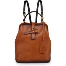 Old Trend Pamela Leather Backpack Chestnut One Size