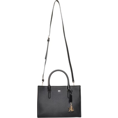 DKNY Perri Box Satchel Bag - Black