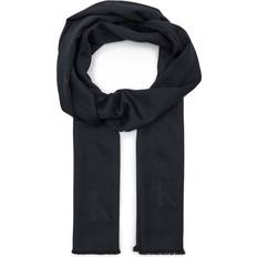 Calvin Klein Beige Scarfs Calvin Klein Halsduk Jeans Aop Graphic Stole K60K612326 Svart Svart Jeans