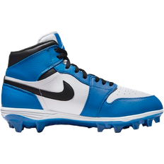 Men - Nike Air Jordan 1 Football Shoes Nike Jordan 1 Mid TD M - White/Royal/Black