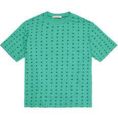 Marni Kid's Crewneck T-shirt - Green