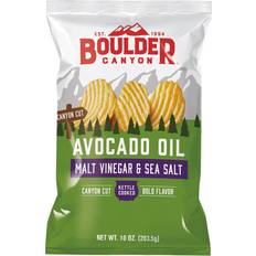 Boulder Canyon Avocado Oil Kettle Style Potato Chips Malt Vinegar & Sea Salt 283.5 1