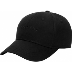 Coach Embroidered Baseball Hat - Black