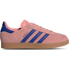 Pink - adidas Gazelle Trainers Adidas Gazelle - Semi Pink Spark/Lucid Blue/Gum