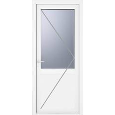 Crystal CDPW0157 External Door Obscure Glass, Frosted Glass R (84x209cm)