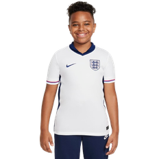 England National Team Jerseys Nike Kid's England 2024/25 Stadium Home Dri-Fit Replica Soccer Jersey