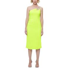 Herve Leger The Skylar Dress Neon Green