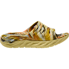 Hoka Ora Recovery Slide Swirl - Celery Root/Golden Lichen