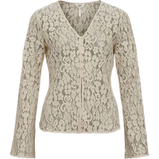 Object Collectors Item Lace Top - Sandshell