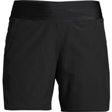 Lands' End Swimming Trunks Lands' End Womens Comfort Waist 5in Board Short Black Petite