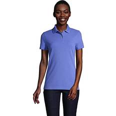 Lands' End Shirts Lands' End Women's Short Sleeve Basic Mesh Polo Shirt True blue XLarge