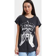 Merchcode Ladies My Chemical Romance Skeleton Tee Schwarz