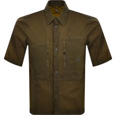 CP COMPANY Tops CP COMPANY Short Sleeve Shirt Green