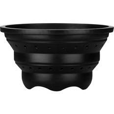 Black Colanders Premier Housewares Folding Colander 20cm