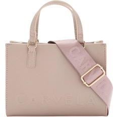 Carvela Frame Mini Tote Bag - Taupe