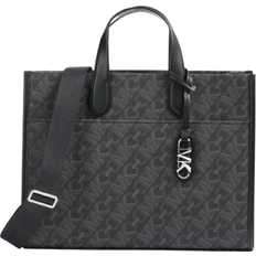 Michael Kors Gigi Large Empire Signature Logo Tote Bag - Black