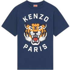 Kenzo Lucky Tiger Oversized Genderless T-shirt - Midnight Blue