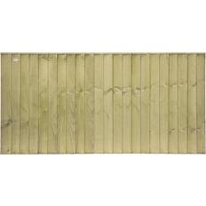 Green Fences Wood Fence Panels Included 91.7 H