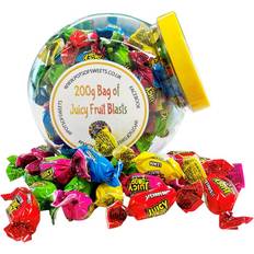 Pots of Sweets Cookie Jar of Juicy Drop Fruit Blast Sweets 200g