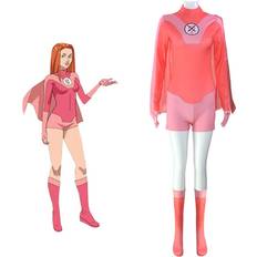 Veishet Atom Eve Invincible Cosplay Hero Cape Costume