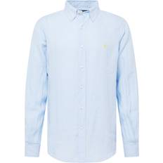 Polo Ralph Lauren Custom Fit Linen Shirt - Blue Hyacinth