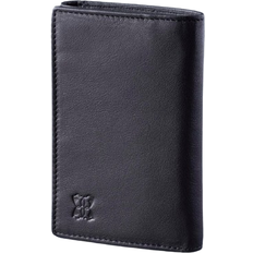 Lakeland Leather Bowston Tri Fold Leather Wallet - Black