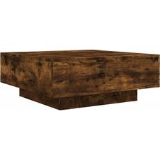 vidaXL 836592 Smoked Oak Coffee Table 80x80cm