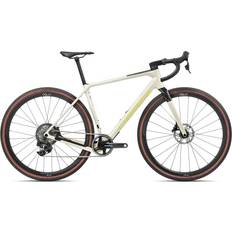 XXL Road Bikes Orbea Terra M21eTEAM 1X Gravel Bike Ivory White/Spicy Lime