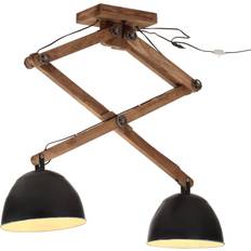 vidaXL 371930 Black Pendant Lamp 30cm